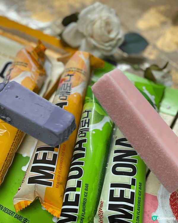 Melona ❣️ 超鍾意呢個牌子既雪條，幼滑同獨特既口感似...