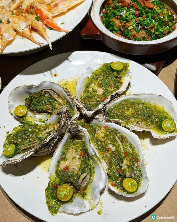 喜歡食海鮮推介去深圳灣海岸城觀蠔海鮮，餐廳擁有1000mh超...