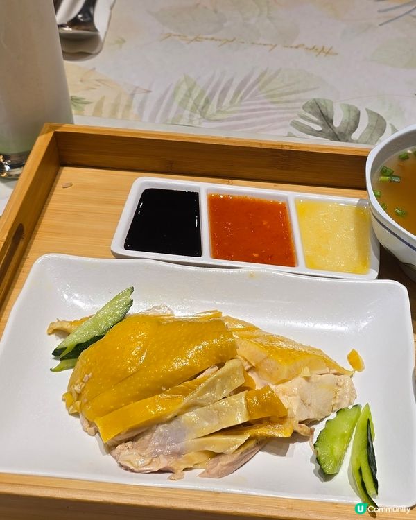 青椰泰菜初體驗！海南雞飯超抵食😋！