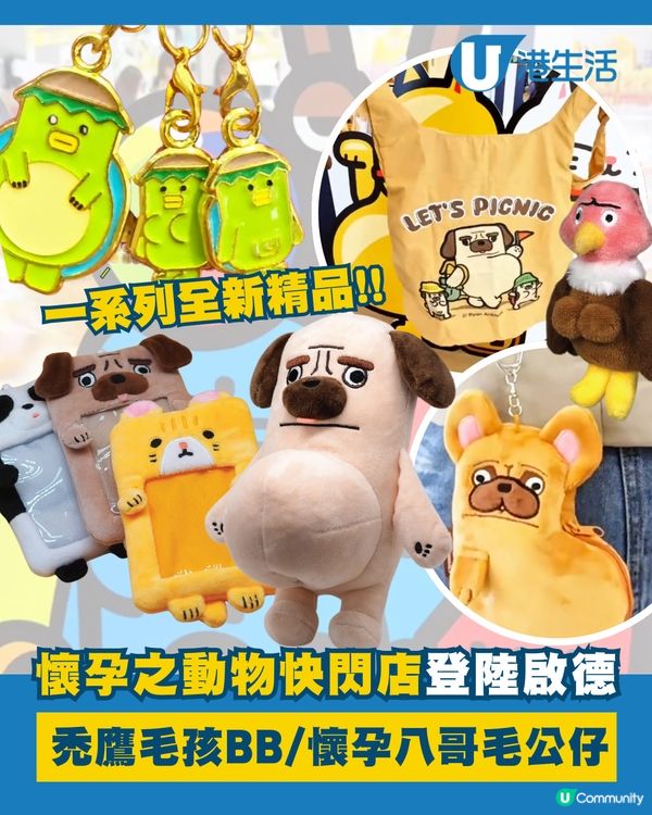 懷孕之動物Log-on限定店登陸啟德！