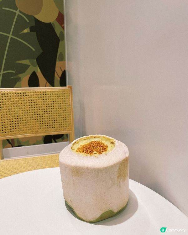 大‘爺’來了🥥🌴新鮮椰子茶飲店