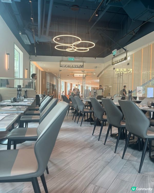 純白色落地玻璃屋😋大推意大利飯🥰🍃