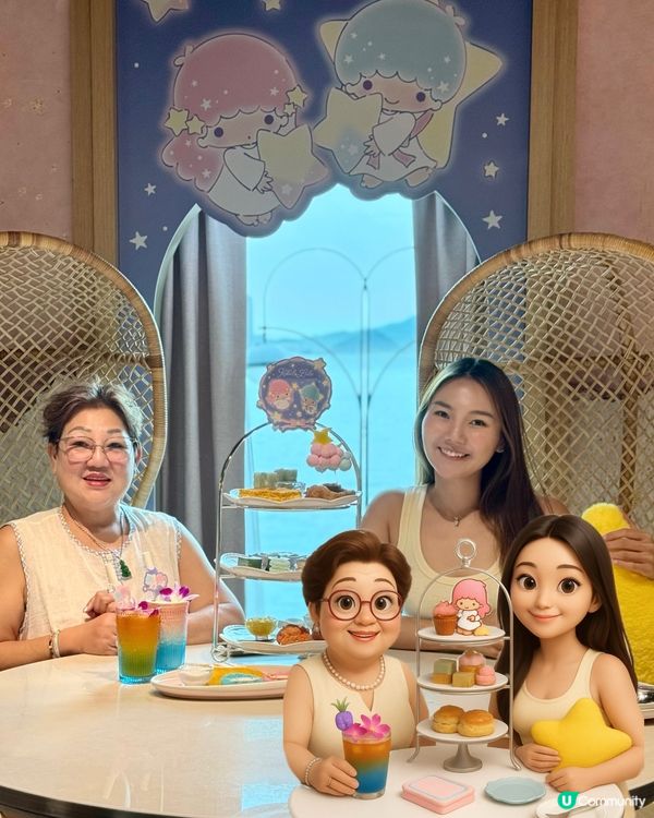 Sanrio 雙子星下午茶！😍！