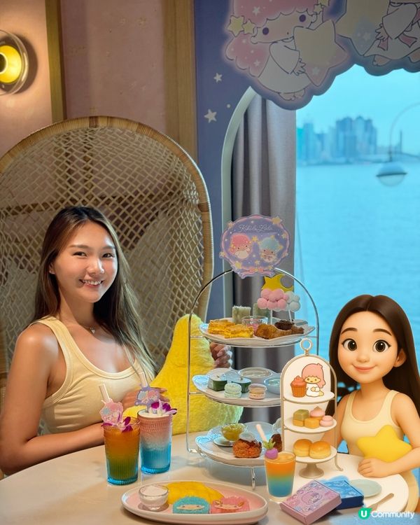 Sanrio 雙子星下午茶！😍！