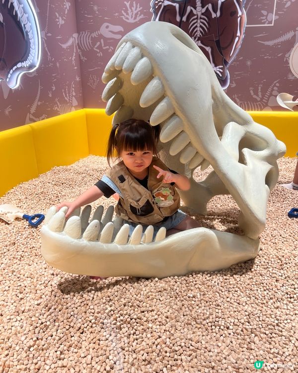 果果變身小小考古學家🦖！暑假必去！