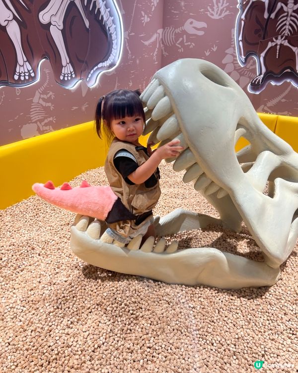 果果變身小小考古學家🦖！暑假必去！