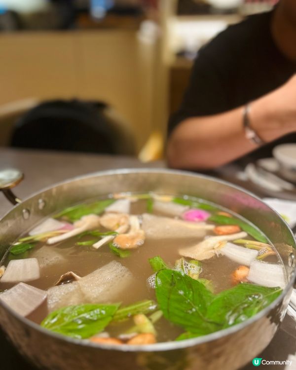 四面泰打邊爐初體驗！😋 泰式風味超正！🍲