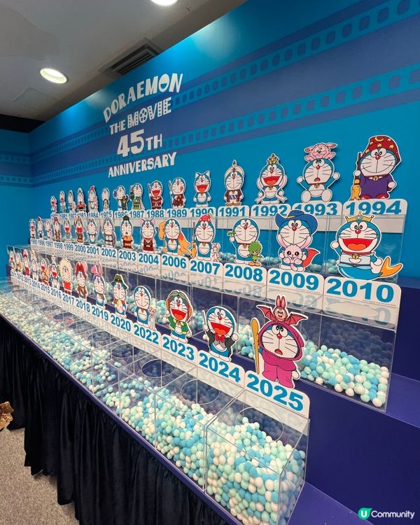 九龍塘又一城必去！多啦A夢45周年主題期間限定店😍😍