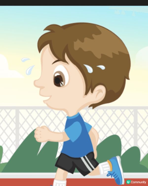 適當運動，充足睡眠和呼吸新鮮空氣都是讓小朋友健康成長的好習慣...