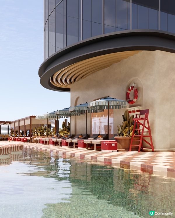 尖沙咀新酒店9月開幕 天際池畔酒吧宛如置身洛杉磯