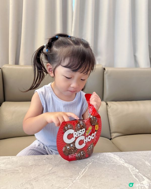 日清新嘢！🍫🍌 迷你可可脆粒+麥片😋！