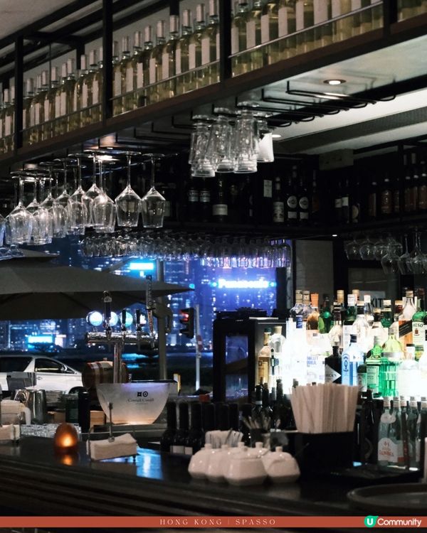 尖東夜景❤️意大利菜