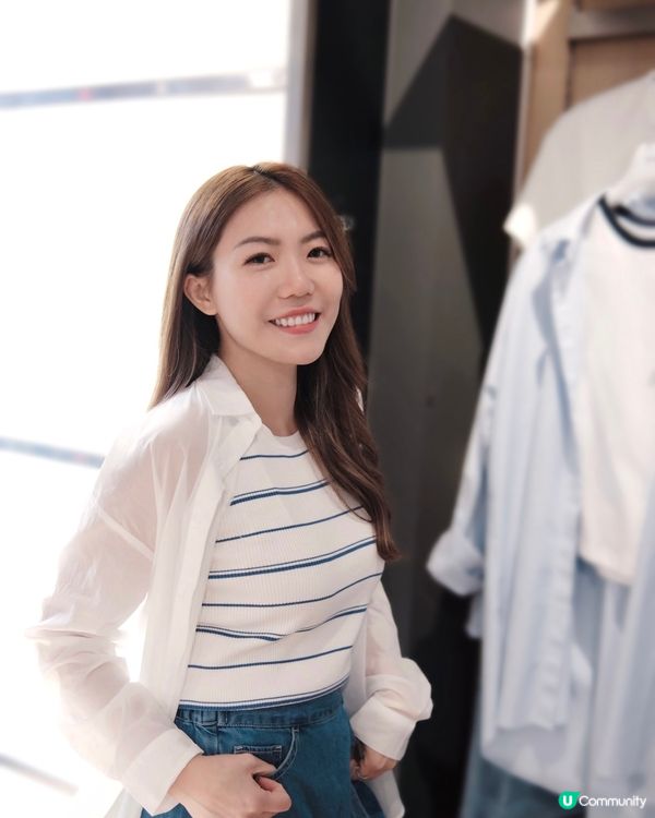 春天換新衫！藍白配襯出清新✨