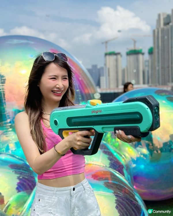 暑假玩水攻略！水槍派對🔥濕身狂歡！💦