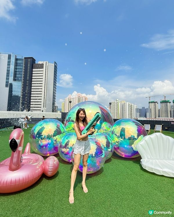 暑假玩水攻略！水槍派對🔥濕身狂歡！💦