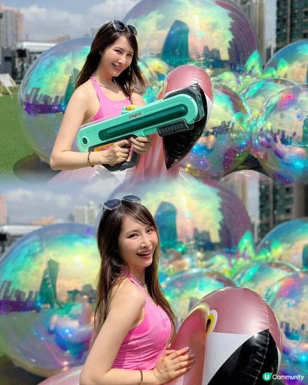 暑假玩水攻略！水槍派對🔥濕身狂歡！💦