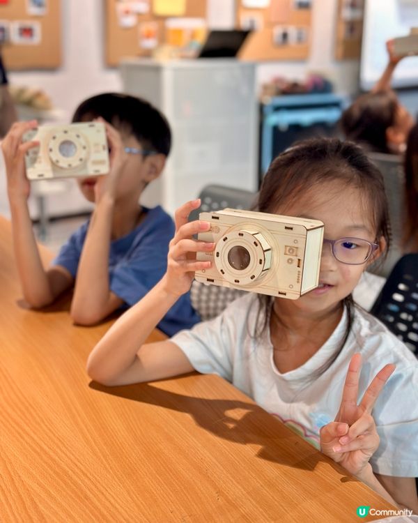 【📸Canon STEAM 親子工作坊】動手造相機 