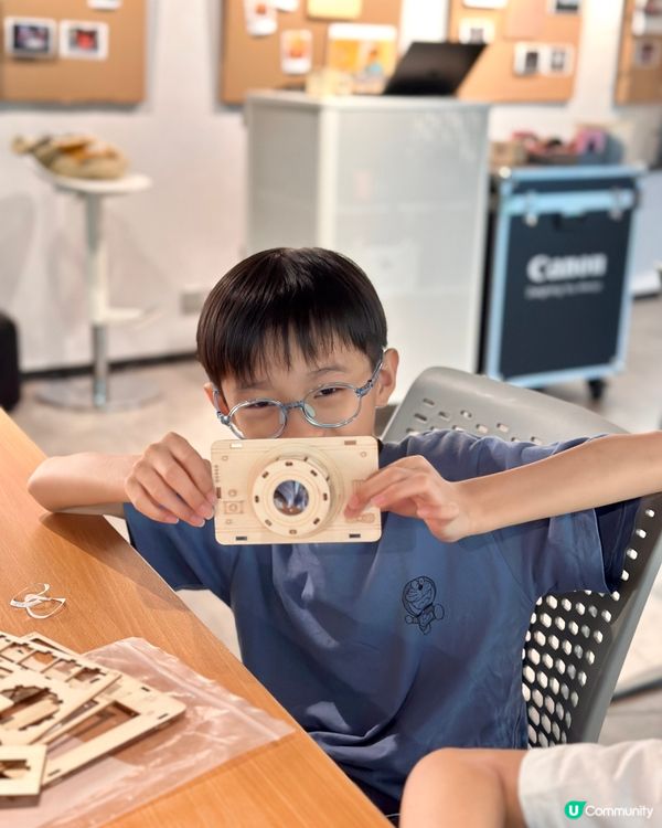 【📸Canon STEAM 親子工作坊】動手造相機 