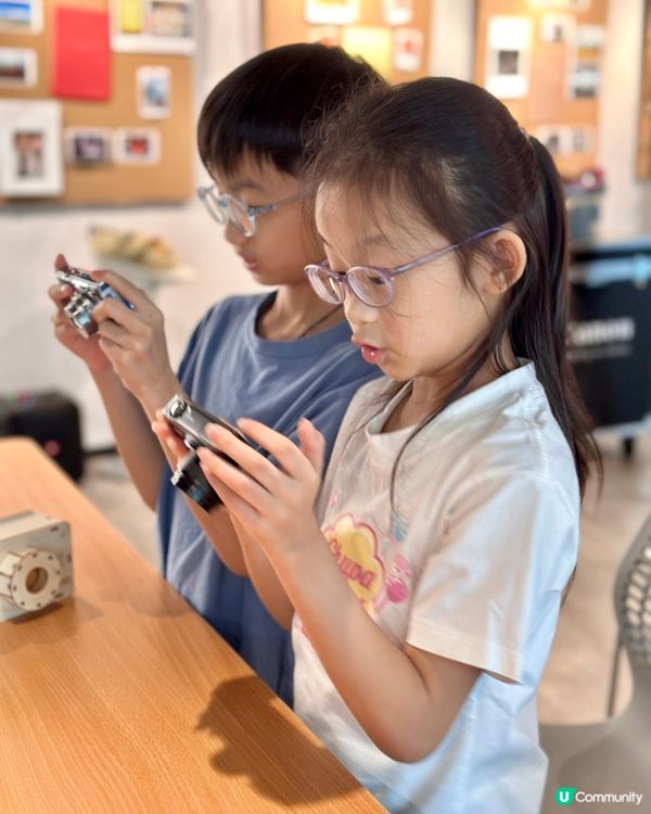 【📸Canon STEAM 親子工作坊】動手造相機 