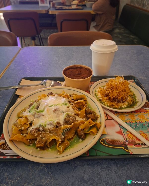 中環food court 高質手工意粉