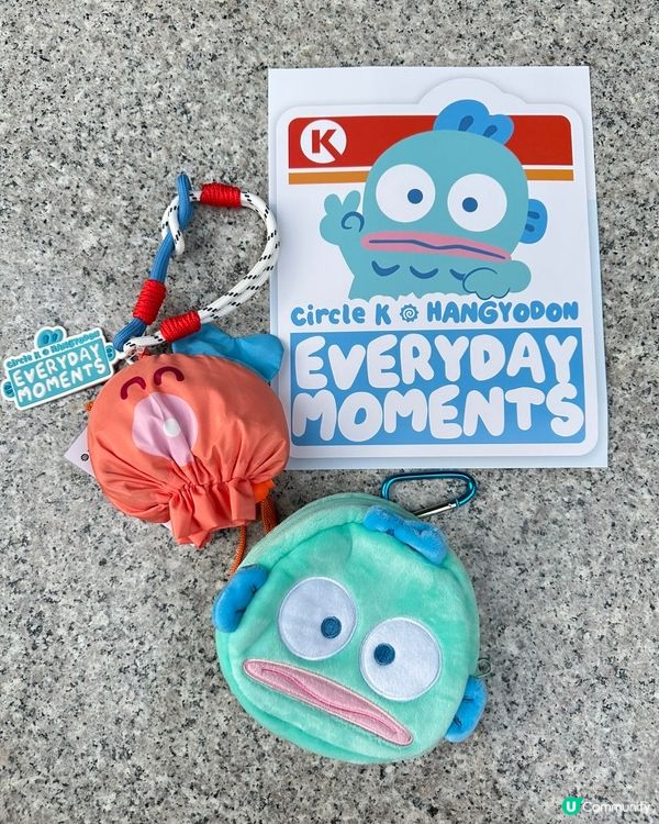 水怪趣萌風暴嚟襲！便利店限定吊飾🤩！ 