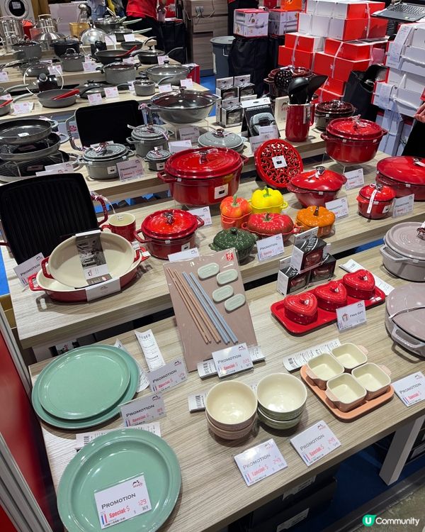 今日廚具廚品掃貨攻略！會展優惠勁抵🤩！仲有免費禮物驚喜🎁