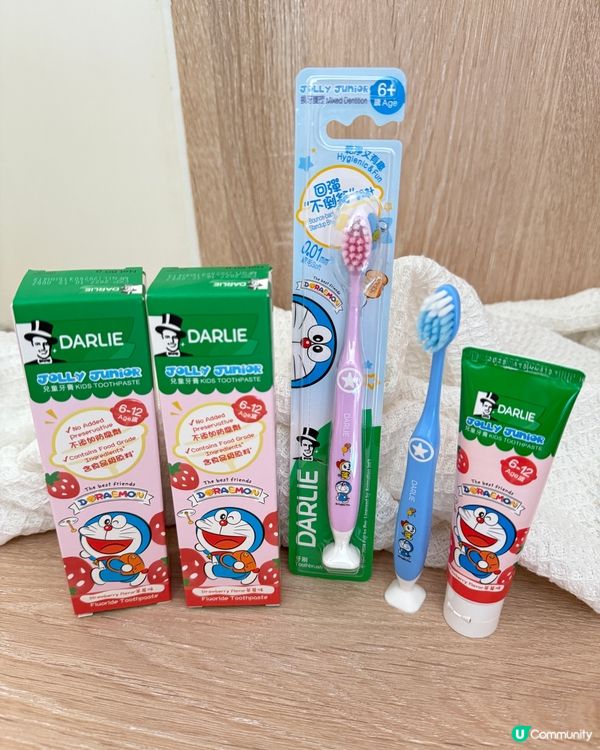 【 專為小童設計嘅DARLIE兒童牙刷牙膏 】​