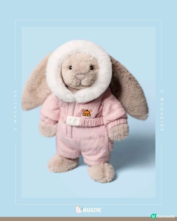Jellycat2025聖誕系列曝光！成員們紛紛換上冬日滑雪新裝
