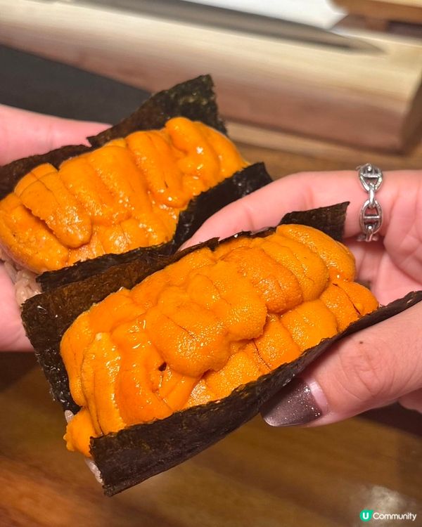 鮨嵐海膽巨無霸！🤤深圳美食推介！