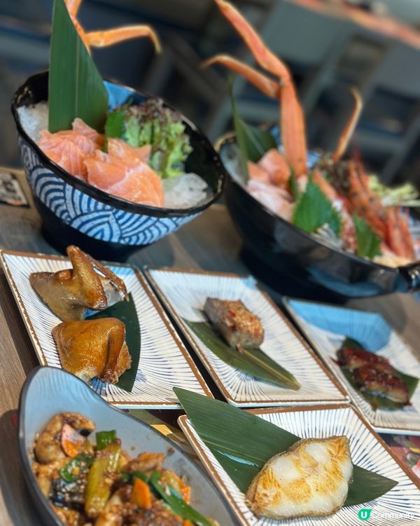 御滿屋放題🤤！3小時任食超滿足！🍣🍤