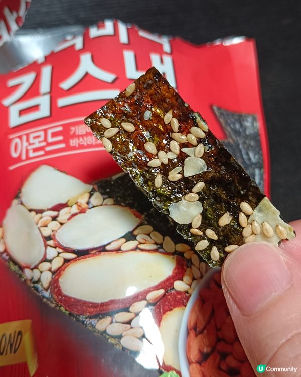 K Fish韓國杏仁海苔脆片