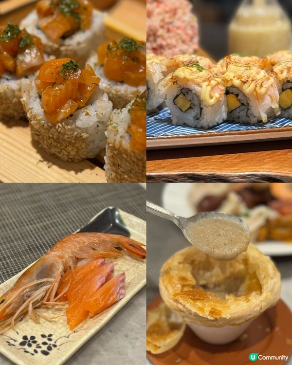 沙田栢麗廳自助餐🤤！新鮮海鮮🦞任食生蠔🦪多款甜品🍮