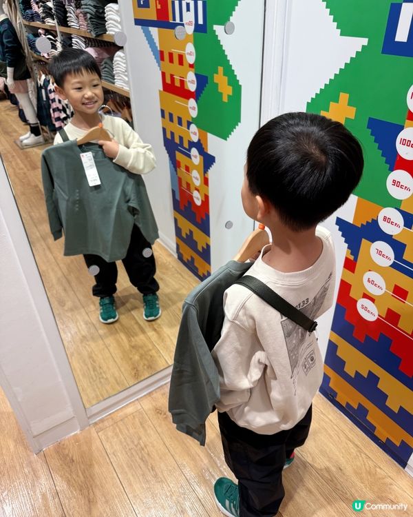 My First Outfit。小朋友自己決定開學穿搭