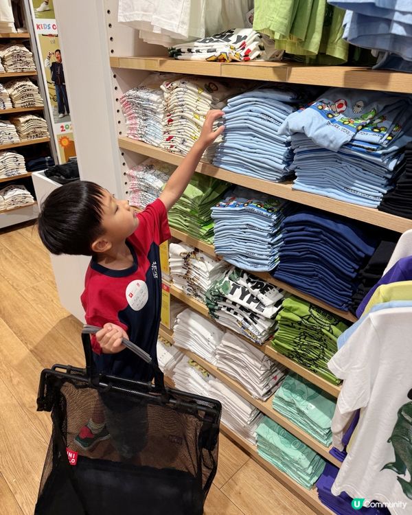 My First Outfit。小朋友自己決定開學穿搭