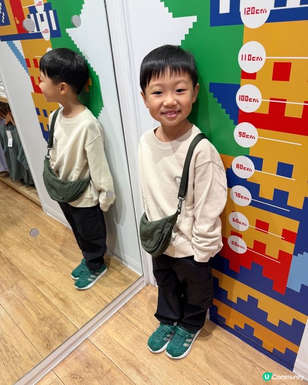 My First Outfit。小朋友自己決定開學穿搭