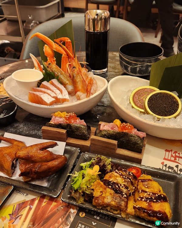 【殿大喜屋放題】旺角任食天堂！刺身爆發🤤！