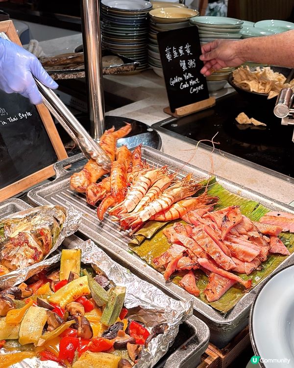 🎏專攻海鮮自助餐‼️仲有即席油甘魚現場解體表演🔥