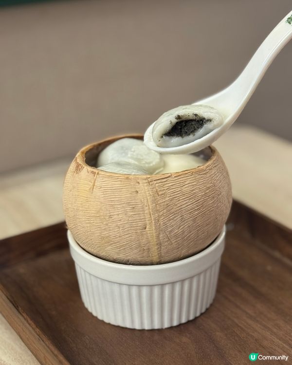 尖沙咀港式糖水必食😋 芝麻湯圓椰皇🥥+荔枝雪花冰🍧！