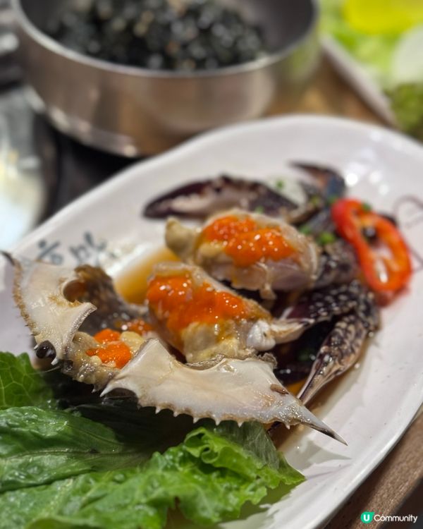 韓脈尖咀美食🤤！韓牛+醬油蟹🦀！