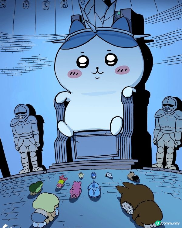 Chiikawa 真係好得意 兔哥 ：嗚啦～啊哈～嚕嚕嚕⋯⋯...