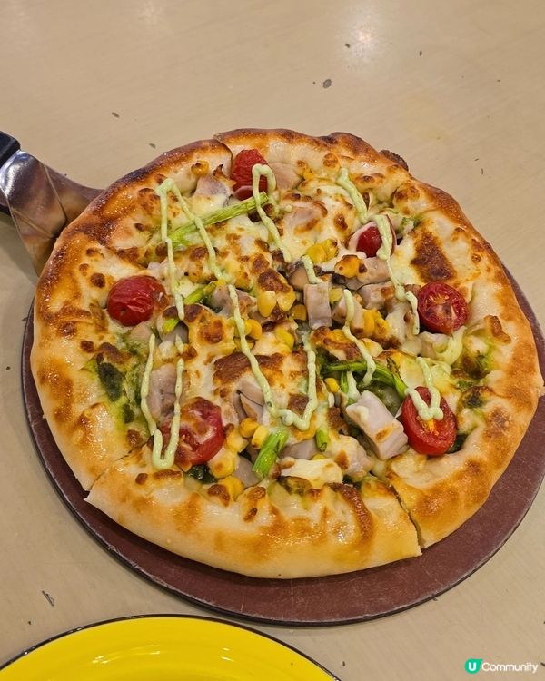 1.  手工青醬雞肉批🍕！😋試食價抵食！