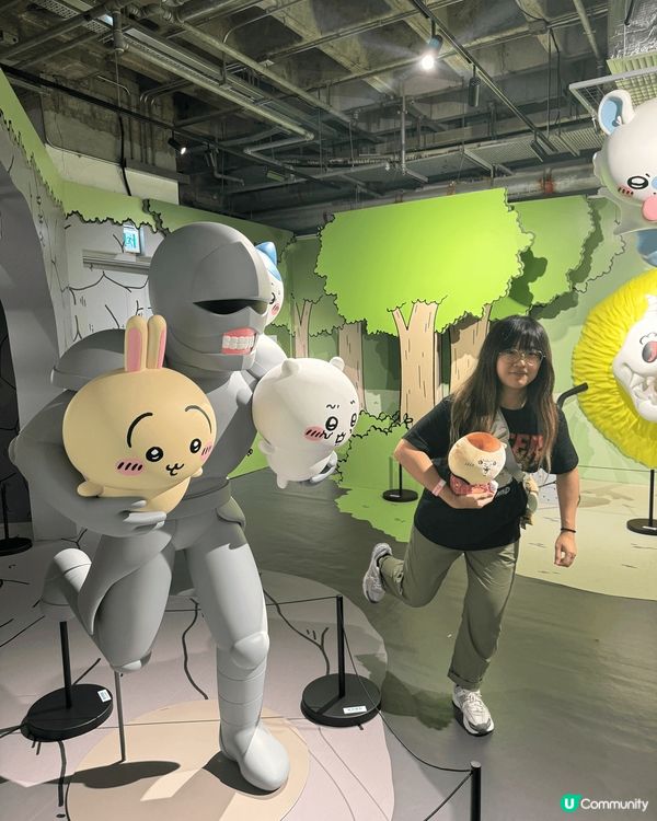 帶著我最愛的栗子饅頭去Chiikawa Days打卡！第一張...