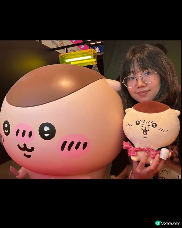 帶著我最愛的栗子饅頭去Chiikawa Days打卡！第一張...