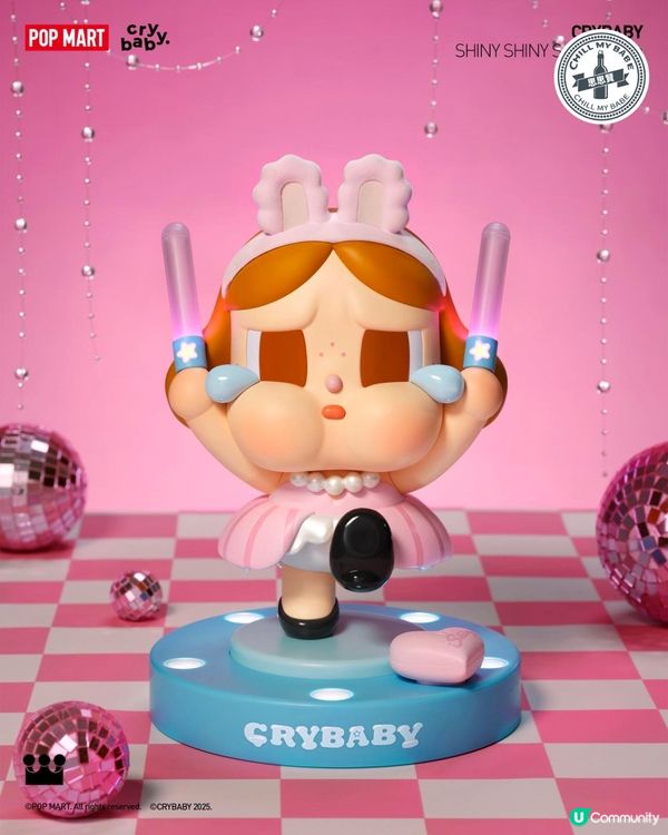 Crybaby第二彈！夢幻燈+夜光匙扣盲盒🤩！粉絲尖叫！