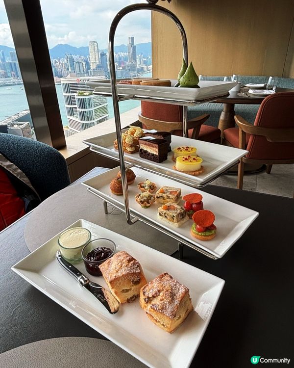 Chill爆金鐘下午茶體驗🌞 三層鹹甜點＋VIP級服務🤩！