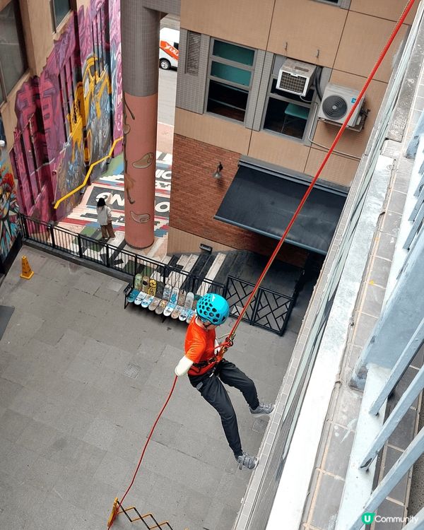 玩完歷奇可以去抹窗🧗