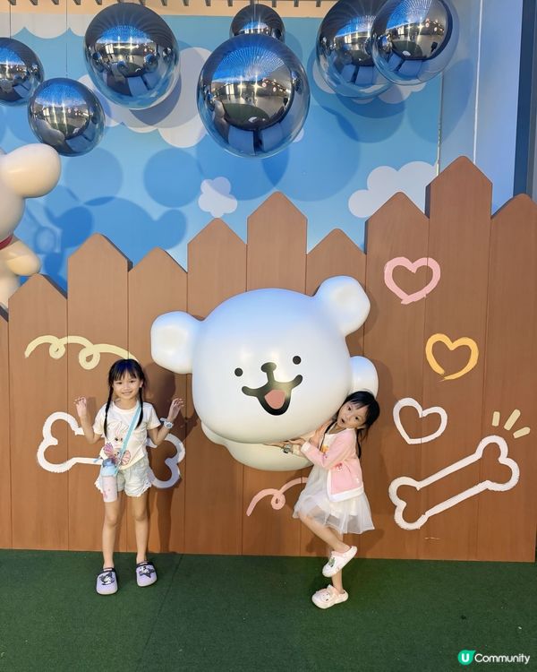 元朗爆夏日！線條小狗萌爆登場！🐶☀️