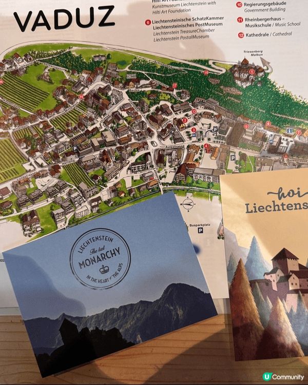 列支敦士登🇱🇮，法國與瑞士之間的小國，麻雀雖小五臟具全！世上...