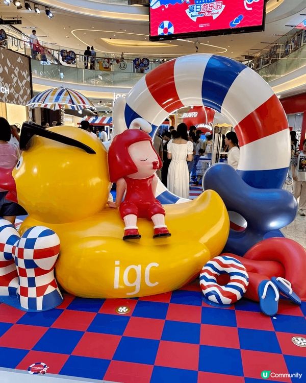 呢個暑假帶小朋友北上廣州一定要去IGC天匯廣場，皆因近日IG...