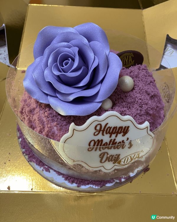 母親節禮物，都係仔女嘅祝福，不過蛋糕如果唔好咁甜就好，食咗有...